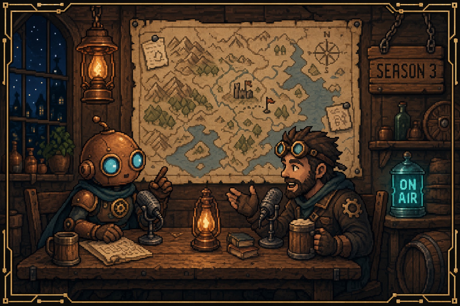 The tavern where field engineers swap war stories